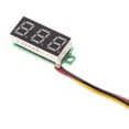 thumbnail image 4 of S SERENABLE LED Mini Display Module DC0-100V Voltmeter Panel Meter for Motorcycle Blue, 4 of 9