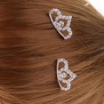 thumbnail image 4 of 2x de cristal mini nupcial de 5 piezas Yinane Horquillas para el pelo de la corona de la boda nupcial, 4 of 7