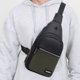 thumbnail image 4 of Bandolera para hombre y mujer | Mochila ajustable con orificio para auriculares | Tela Oxford impermeable para senderismo, camping y uso diario, 4 of 6