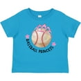 thumbnail image 3 of Inktastic Baseball Princess Tiara Girls Baby T-Shirt, 3 of 5