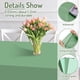 thumbnail image 3 of Mantel de plástico Whaline, color verde salvia, 54 x 108 cm, 16 unidades, 3 of 7