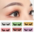 thumbnail image 2 of Kmxyo False Eyelashes Good Ductility No Residue Thick Natural Messy Fake Eyelashes Makeup Tool, 2 of 8