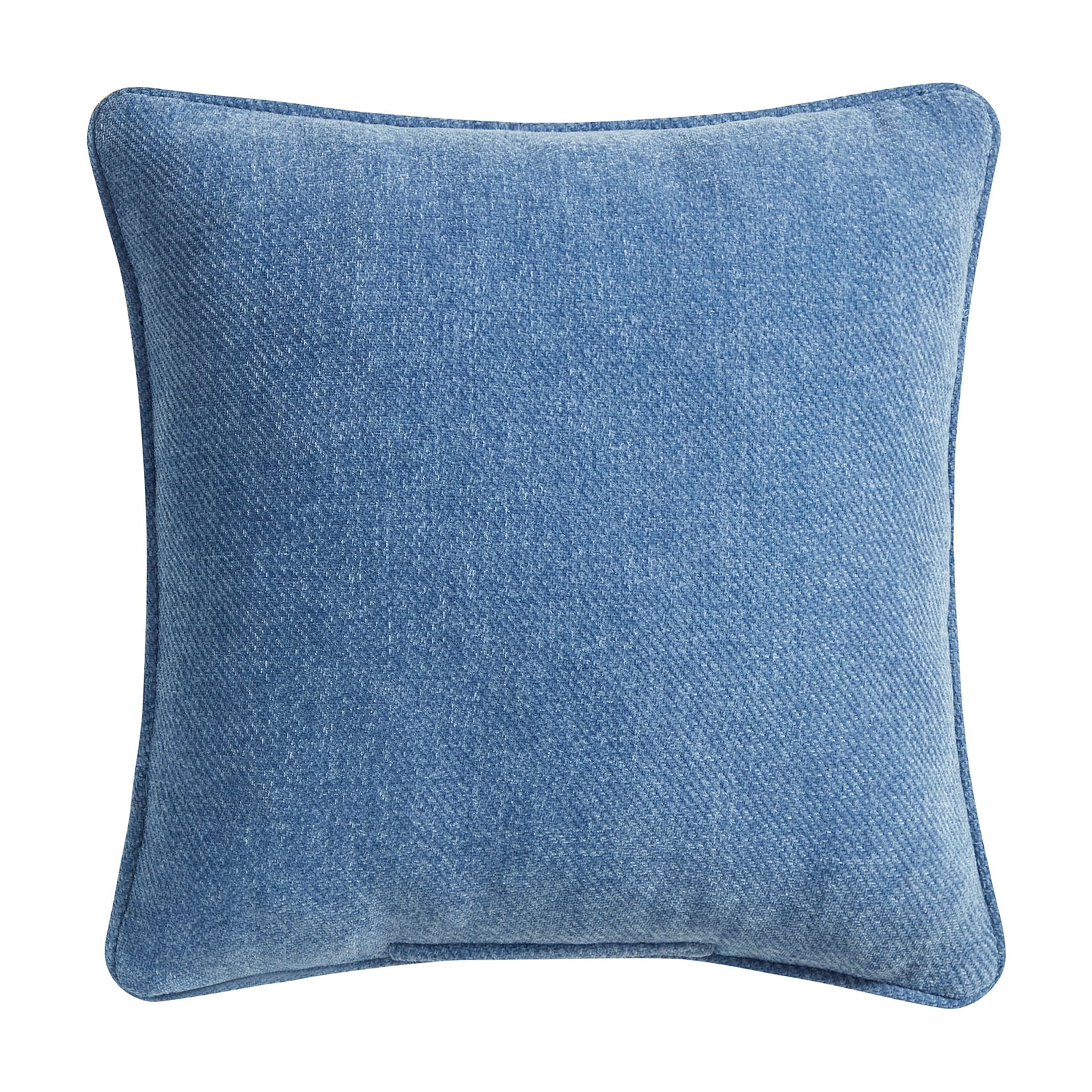 (2 pack) Way to Celebrate 18" x 18" Multicolor Plaid Chenille Decorative Pillow