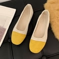 thumbnail image 7 of oqasdz Womens Casual Shoes Round Toe Slip On Flat Dressy Shoes with Soft Upper and Insole for Ladies Solid Color Comfort Footwear Outdoor Summer, 7 of 7