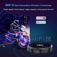 thumbnail image 3 of Hk1 Rbox H8 Décodeur H618 android 12.0 Hd Wi-Fi Double Bande6 Bluetooth 5.0 avec RC Noir 2 Go+16 Go Prise US, 3 of 5