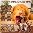 thumbnail image 2 of Juguetes masticables para perros OSORD, resistentes e indestructibles, de nailon para perros grandes, 2 of 8