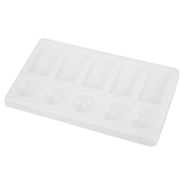 Rdeghly Rectangle Watercolor Paint Tray Oil Watercolor Paints
