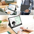 thumbnail image 3 of Timoom iPad Air 4ª / Air 5ª Generación Funda con Teclado de 10.9 Pulgadas con Soporte para Lápiz, Cubierta con Teclado Inalámbrico Bluetooth Desmontable Magnéticamente Delgada para iPad 10.9" Air, 3 of 7