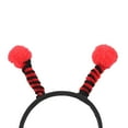thumbnail image 2 of Bandeau d'Antenne d'Abeille Déformé à Volonté Forme d'Animal Accessoire Mignon Tentacule Bande Épaisse Rouge, 2 of 7