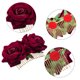 thumbnail image 3 of Paquete de 2 pinzas para el pelo de flores rosas, accesorios para el pelo de flores rosas para mujeres, pinzas para el pelo de boda Xemadio HMHZ337-1, 3 of 7