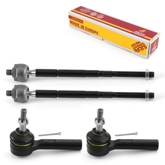 Metrix Premium Chassis Parts - 4 PC Inner & Outer Tie Rod End Kit Fits 09-20 Dodge Journey, 08-14 Avenger, 07-10 Chrysler Cirrus (Mexico), 07-10 Sebring, 11-14 200, EV800611, ES800408