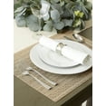 thumbnail image 3 of DII Metallic PVC Basketweave Placemat Set/6, Gold, 13x17.25", 3 of 4