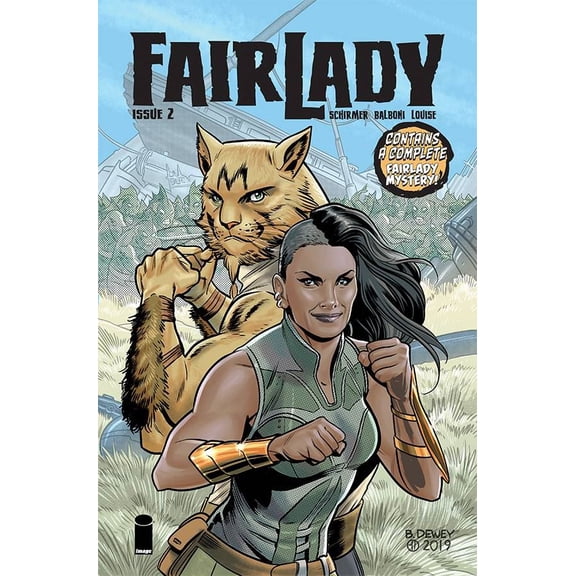 Fairlady #2 (Cvr B Dewey) Image Comics Comic Book