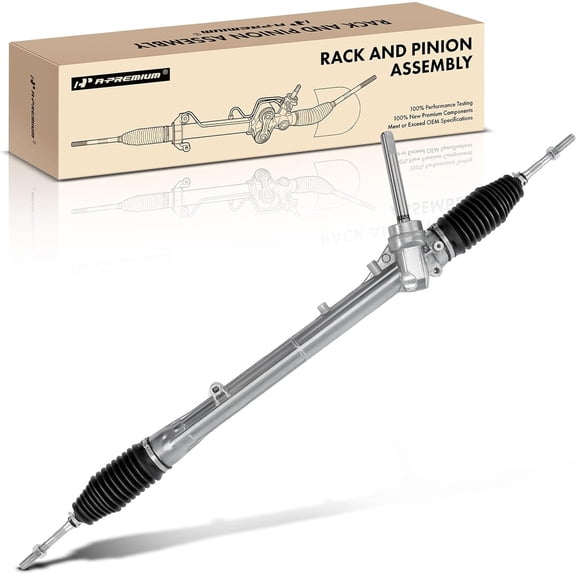 A-Premium Power Steering Rack Pinion Assembly Compatible with Nissan Versa 2007-2012, 1.8L, Replace# 48001ED500, 48001EM30A