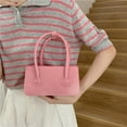 thumbnail image 2 of IELGY Women's simple mini pink diagonal small square bag, 2 of 2