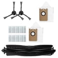 thumbnail image 3 of Vacuum Attachments Set Main Side Brush Dust Bag Filter For Laresar L6 Nex, 3 of 9