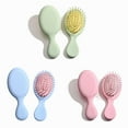 thumbnail image 1 of 3 uds cepillos para el cabello Mini cepillos desenredantes portátiles peines de masaje ovalados cepillos de paleta de pelo pequeños cepillos para el cabello para mujeres y niñas, 1 of 5