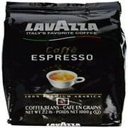 Lavazza Caffe Espresso 100% Premium Arabic Whole Bean Coffee (2.2 lbs)