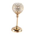 thumbnail image 1 of porta vela Candelabro de estilo nórdico, candelabro de adorno, decoración de mesa, candelabro de para , mesa de boda, mesa de comedor, , Oro, 12CMx12CMx31CM Fanmusic porta vela, 1 of 7
