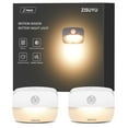 thumbnail image 1 of ZISUYU Paquete de 2 Detectores Motion con Batería LED Night Lights para Adultos y Niños (Cálido-3000k), 1 of 13