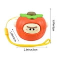 thumbnail image 3 of ROLKFUK Fruit Themed Spinning Top Toy for Ki-ds - Press to Spin Gyroscope with Lanyard, Parent-Chi-ld Interactive Safe Plastic Toy, 3 of 6