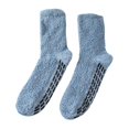 thumbnail image 4 of Calcetines de terciopelo coral para hombre otoño e invierno más terciopelo acolchado medio terciopelo color sólido calcetines dispensadores calcetines de tubo cálidos que no se caen Terciopelo, 4 of 6