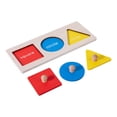 thumbnail image 2 of Rompecabezas de Paneles de Formas Geométricas, Juguetes de Aprendizaje, Clasificación , Juguetes Apilables para Bebés Y Niñas C Yotijar Placa de forma geométrica, 2 of 7