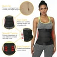 thumbnail image 7 of QRIC Women Workout Hot Sweat Waist Trainer Corset Gym, Sports, Workout Fitness Trimmer Belt for Weight Loss Double Firm Control Compression Abs Belt for Women Faja de mujer, 7 of 7