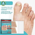 thumbnail image 3 of 16-64pcs Nail Fungal Patches For Fungus Finger Toe Nail Repair Plaster Stickers New, 3 of 4