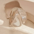 thumbnail image 7 of DESIGNICE Gold Bangles for Women Unique Twisted Design Chunky Silver Bracelet Open-Close Silver Bangle Bracelets for Women Silver2, 7 of 7