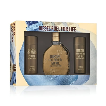 Diesel Fuel For Life Fragrance Gift Set for Men, 3 (Best Expensive Gifts For Men)