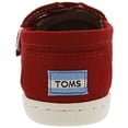 thumbnail image 3 of Toms Chaussure Plate Rouge en Toile Hauteur Cheville - 7M, 3 of 3