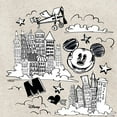 thumbnail image 3 of Disney - Mickey Mouse - Head in the Clouds - Overlooking the City - Youth Crewneck Fleece Sweatshirt, 3 of 5