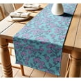 thumbnail image 1 of Vargottam Twill Cotton Table Runner - Premium Floral Print Table Decor - Soft & Durable - Machine Washable - For Boho, Farmhouse, Rustic Interiors, 1 of 6