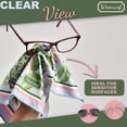 thumbnail image 4 of Paño de limpieza de gafas de microfibra WESERWEF Tropical World, 4 of 4