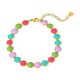 thumbnail image 1 of sweethay Cadena de eslabones Cadenas exquisitas Pulseras de moda coloridas de acero inoxidable Brazaletes de mano clásicos para niñas Ropa, zapatos y accesorios Miscelánea, 1 of 6