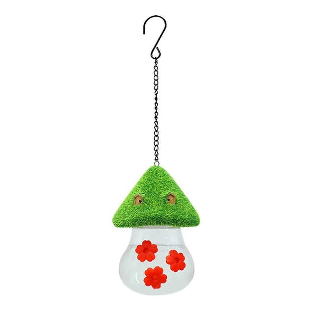 Bird Water Feeder Outdoor Tie-Dye Small Flower Bird Watering Bottle