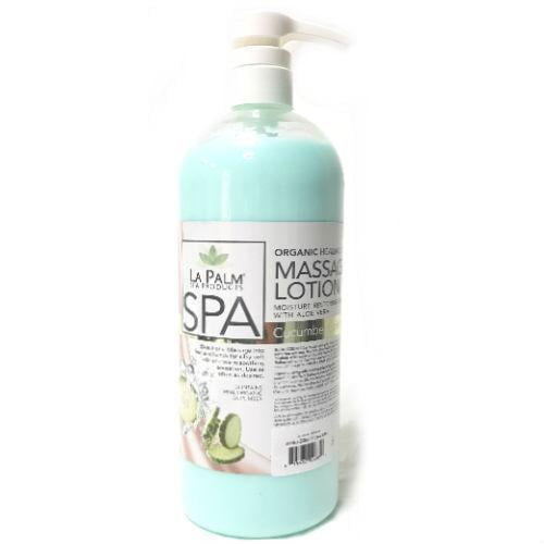 La Palm ORGANIC Healing Therapy Massage Lotion w/ Aloe Vera + Vitamin E
