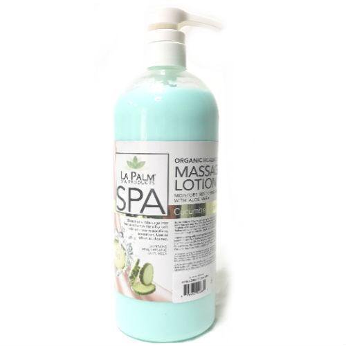 La Palm ORGANIC Healing Therapy Massage Lotion w/ Aloe Vera + Vitamin E