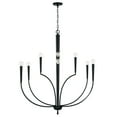thumbnail image 2 of 10 Light Chandelier In Modern Style-42.75 Inches Tall And 40 Inches Wide-Aged Brass Finish    -Traditional Installation Capital Lighting 445901Ad, 2 of 10
