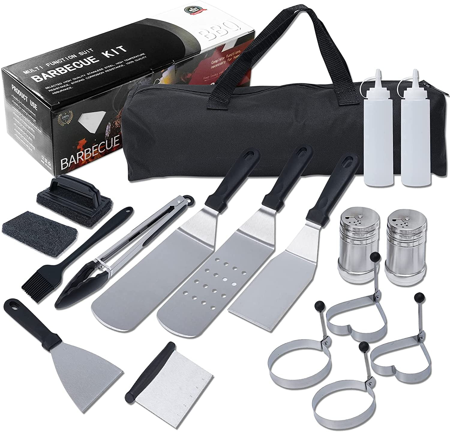 17 PCS Griddle Accessories Kit for and Camp Chef Flat Top Grill