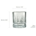 thumbnail image 3 of Pasabahce Old Fashioned Whiskey & Cocktail Glasses Set Of 4 - 11.25 Oz (355 ml) _Elysia 520004, 3 of 5