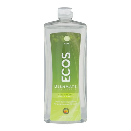 Ecos Dishmate Dish Liquid Pear, 25.0 FL OZ