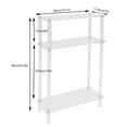 thumbnail image 2 of 3-Tier Printer Rack End Table Side Printer Holder Storage Shelf Nightstand Table, 2 of 21