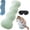 40*19in Green With Replace Pillowcase, variant on Pea Pod Body Pillow for Side Sleeper, 2026 Pea Pod Body Pillow for Adults, Body Support & Cooling Fabric, Side Pillow with Detachable Cover for Back, Hip & Leg (40*19in pink with replace pillowcase)
