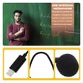 thumbnail image 3 of KAKOWELY USB Microphone Computer Recording Mic Flexible Gooseneck Condenser Mic,8.27"X0.59"X0.31", 3 of 4