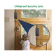 thumbnail image 4 of Cerradura de seguridad para puerta para el hogar, cerradura de refuerzo de puerta a prueba de niños con tope de 3", 4 tornillos, soporta 800 libras para puerta que se abre hacia adentro, 4 of 6
