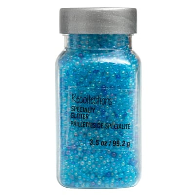 12 Pack: Blue Multi Specialty Glitter by Recollections