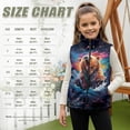 thumbnail image 3 of Xoenoiee Bear Paint Splatter Print Sleeveless Outerwear Warm Fleece Vest for Boys Kids Toddlers Teens Zipper Coats with Pockets Winter Spring Fall Jacket, Size 5-6 Years, 3 of 7
