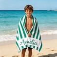 thumbnail image 4 of Toalla de playa con temática marina: estrellas de mar, conchas y tortuga marina. Toalla de microfibra absorbente de secado rápido para la playa, la piscina y los viajes., 4 of 6